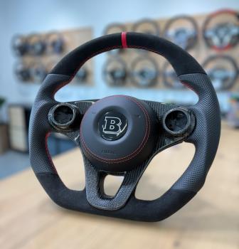Smart 451 453 BRABUS Lenkrad Neu Beziehen Ar.804